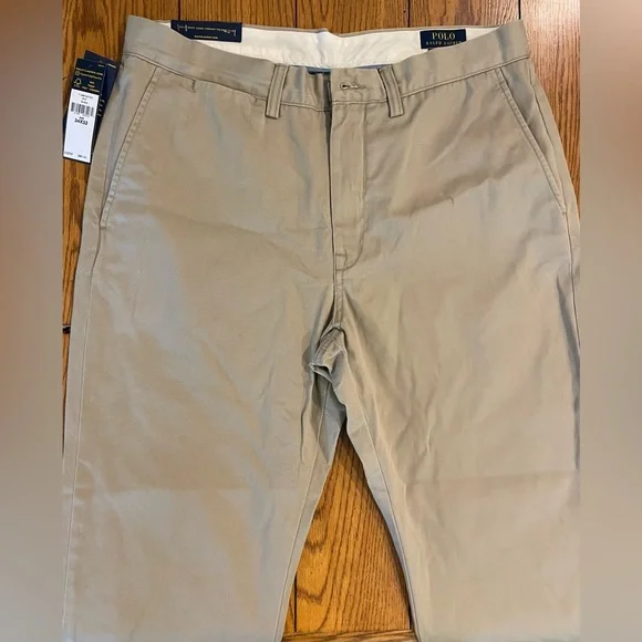 NWT POLO Ralph Lauren Classic Fit Khaki Pant, size 34/32